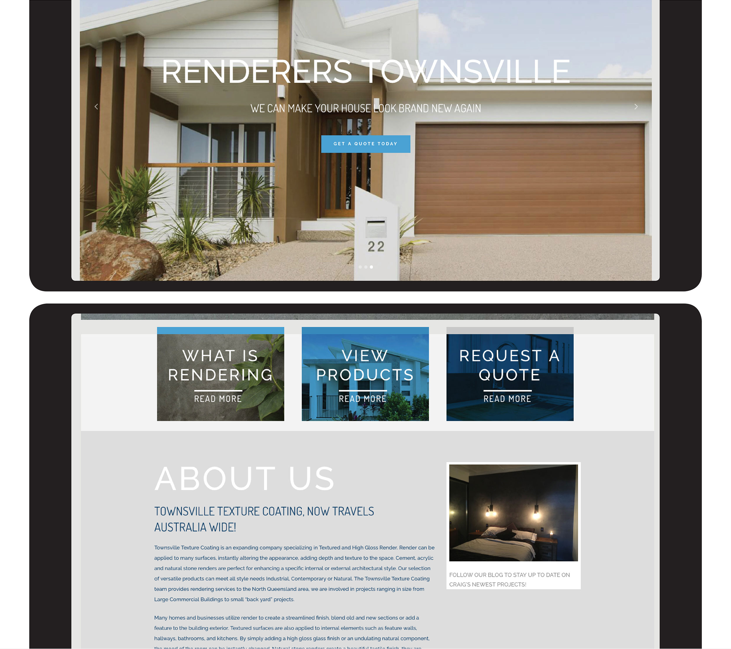 Verve Design Portfolio Townsville Texture Coating