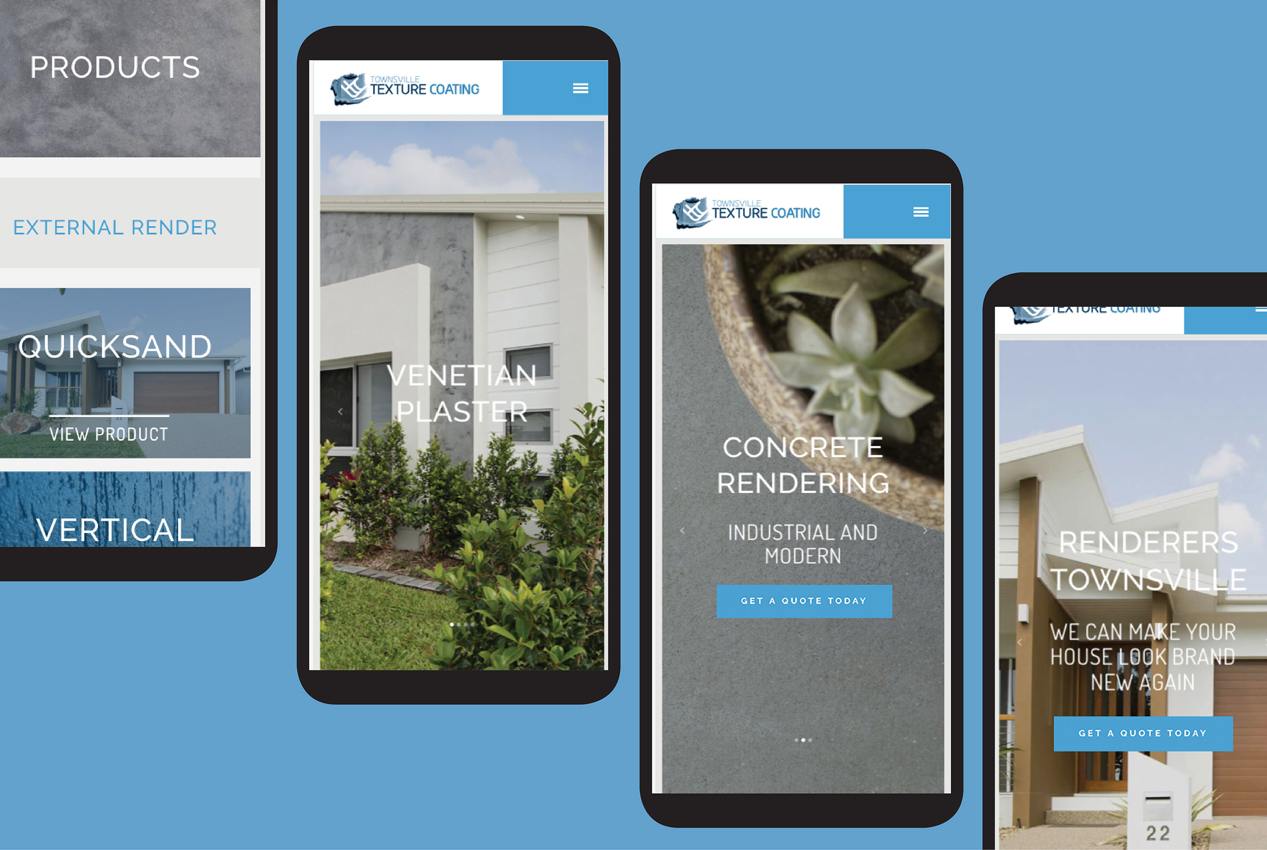 Verve Design Portfolio Townsville Texture Coating
